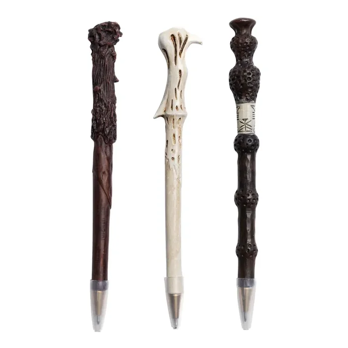 Harry Potter Magic Wand Pen 3 Pack