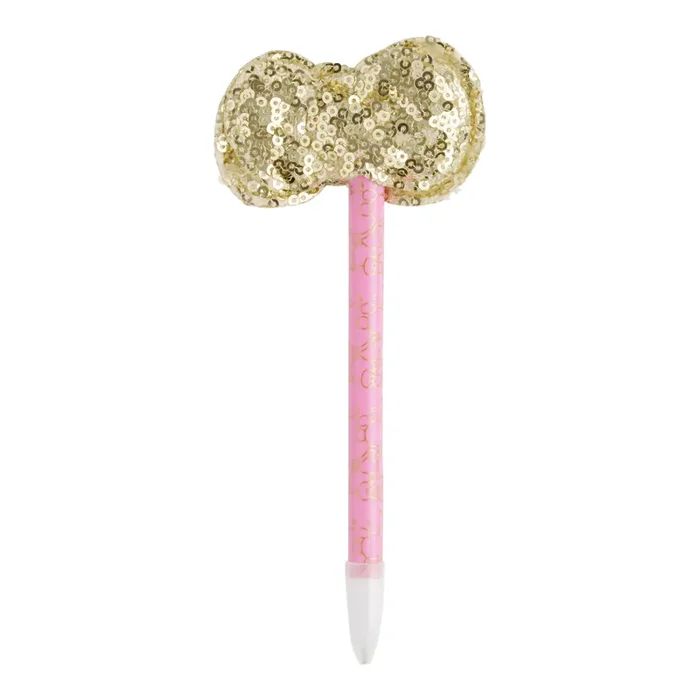 Hello Kitty Pink and Gold Bow Pen