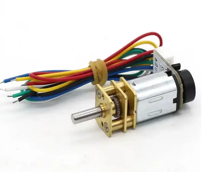 High Quality Materials 12mm Encoder Motor with 6V 150RPM 1 100 Ratio