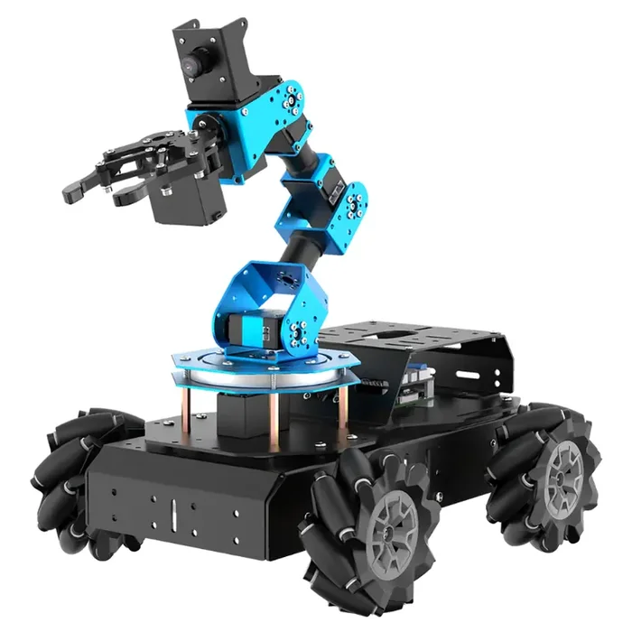 Hiwonder ArmPi Pro ROS Robotic Arm with 4WD Mecanum Wheel Chassis (with Raspberry Pi 5 4GB)