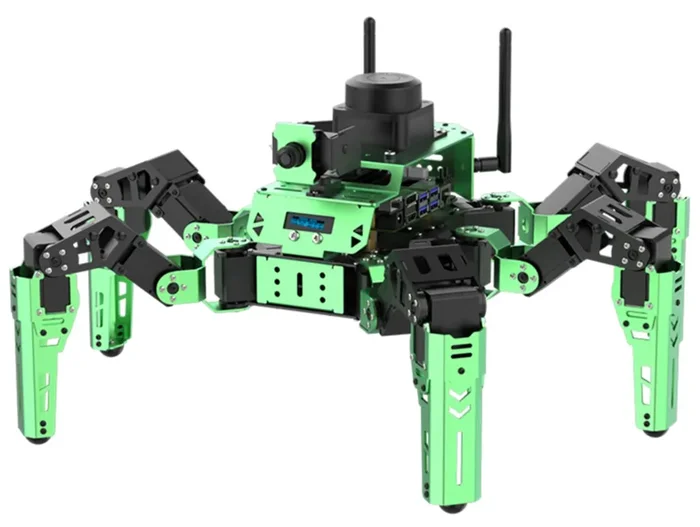 Hiwonder JetHexa ROS Robot Powered by Jetson Nano with Monocular Camera and Lidar – Intermediate Kit