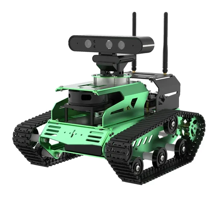 Hiwonder JetTank ROS Robot Tank Powered by Jetson Nano Mapping Navigation – Standard Kit; SLAMTEC A1