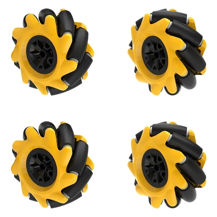Hiwonder Mecanum Wheel 60mm Omnidirectional Smart Robot Car Accessories, DIY Toy Components