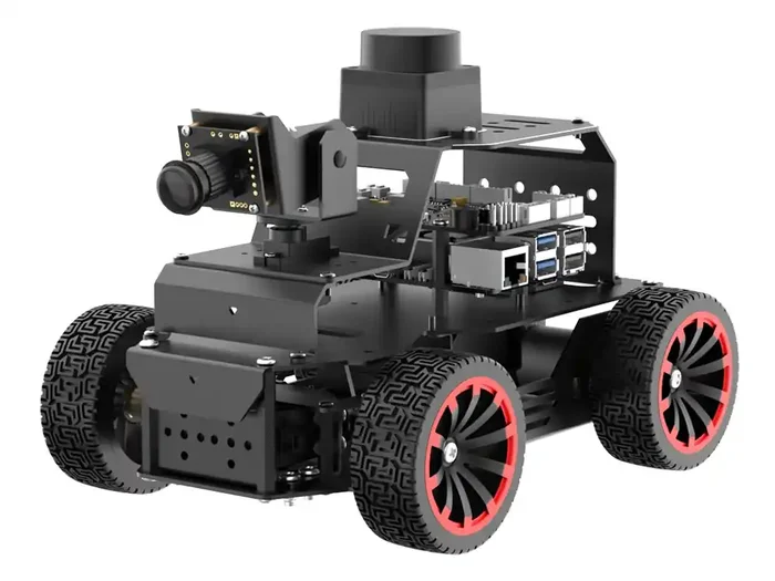 Hiwonder MentorPi A1 Ackerman Robot Car ROS2 AI Coding Robot (Starter Kit without Raspberry Pi 5)