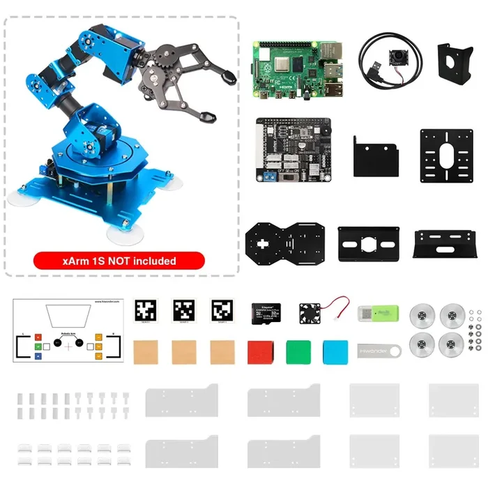 Hiwonder Raspberry Pi 4B Extension Kit for xArm Robotic Arm