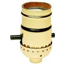 Incandescent Metal Shell Medium Base Lampholder, 660-Watt, 250-Volt