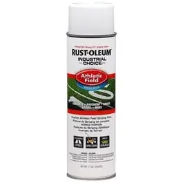 Industrial Choice Athletic Field Striping Spray Paint, White, 17-oz. Inverted