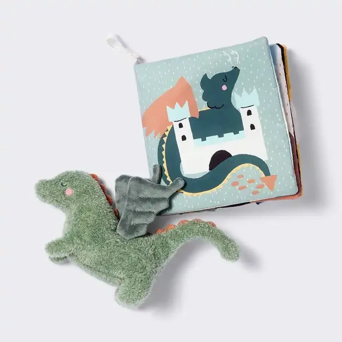 Interactive Soft Book and Plush Toy – Dragon – Cloud Island™