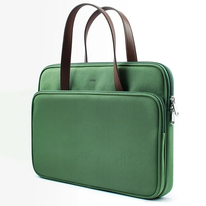 JCPal Milan Briefcase Sleeve for 13 and 14 inches MacBook Pro, MacBook Air, and Laptop – Olive