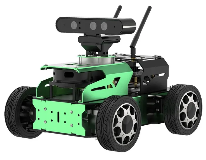 JetAcker ROS Education Robot Car with Ackerman Structure (Standard Kit, without Raspberry Pi)