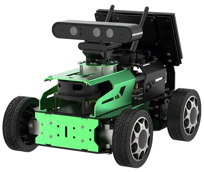 JetAcker ROS Education Robot Car with Ackerman Structure (Ultimate Kit, with Jetson Nano 4GB)