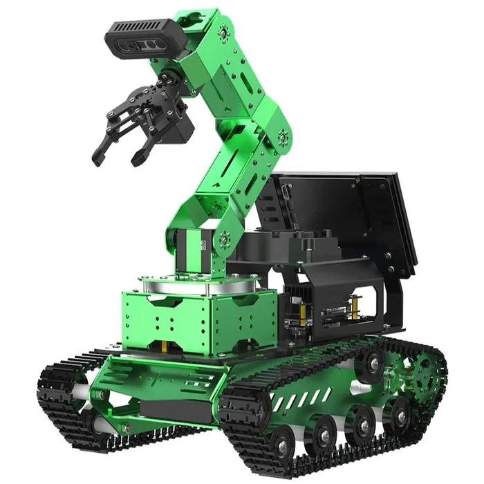 JetArm Pro with Multimodal Model ChatGPT (Ultimate Kit with Jetson Orin Nano 8GB and Tank Chassis)