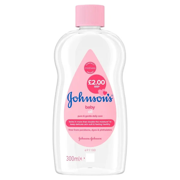 Johnson’s Baby Oil 300ml – Case of 6
