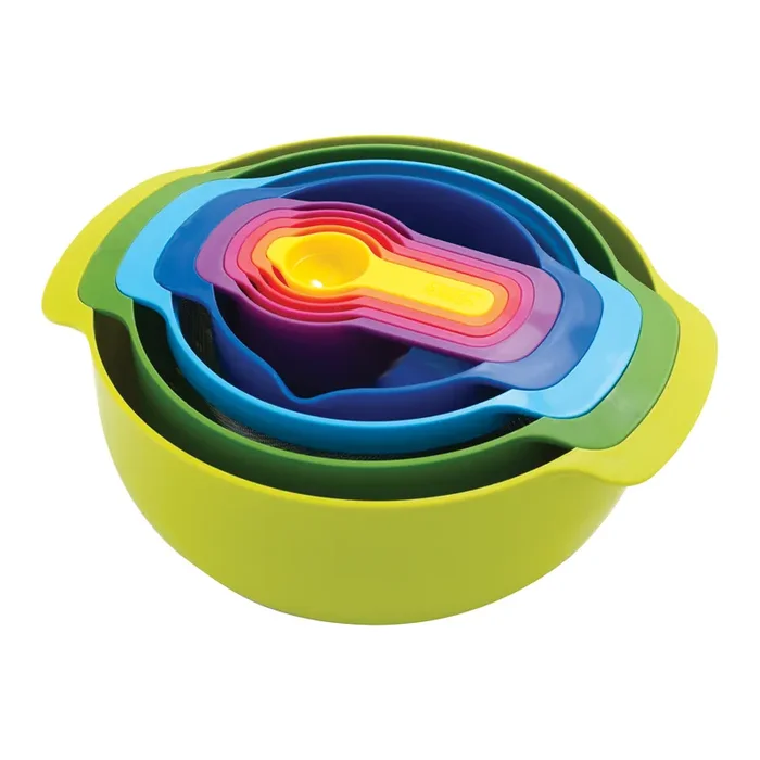 Joseph Joseph Multicolor Nest 9 Piece Food Prep Set