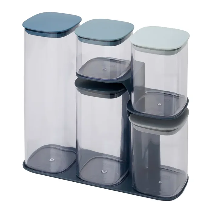 Joseph Joseph Sky Blue Podium 5 Piece Storage Container Set