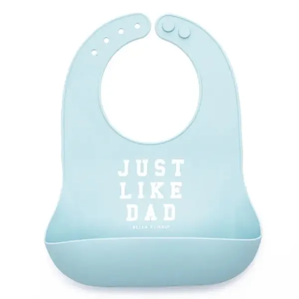 JUST LIKE DAD WONDER BIB FOG