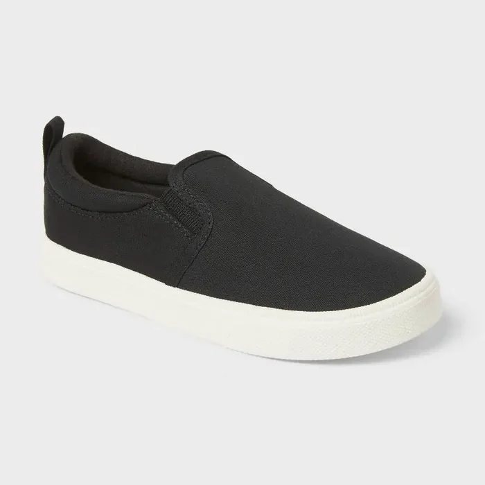 Kids‘ Hollis Slip-On Sneakers – Cat & Jack™ Black 2