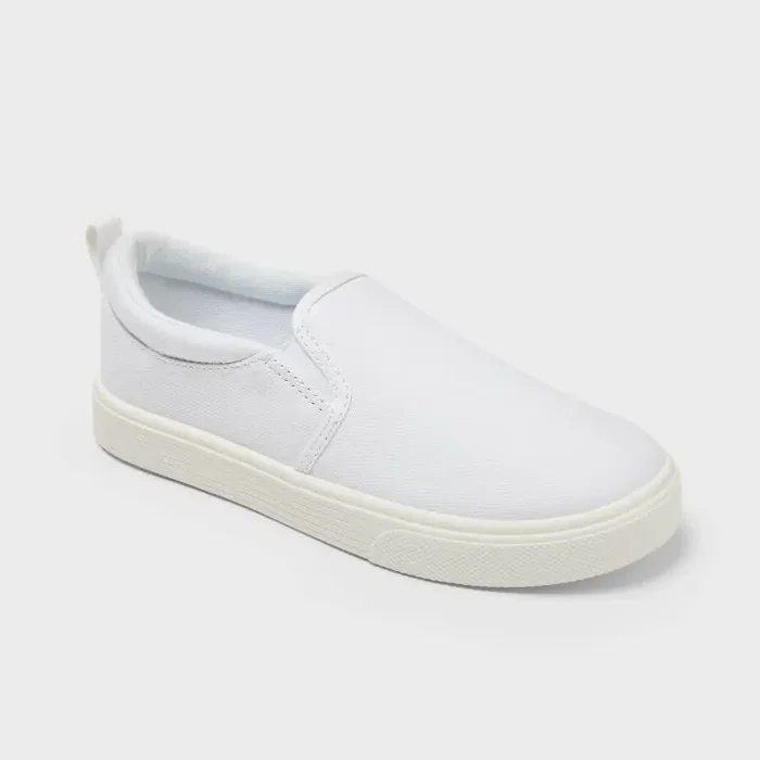 Kids‘ Hollis Slip-On Sneakers – Cat & Jack™ White 4