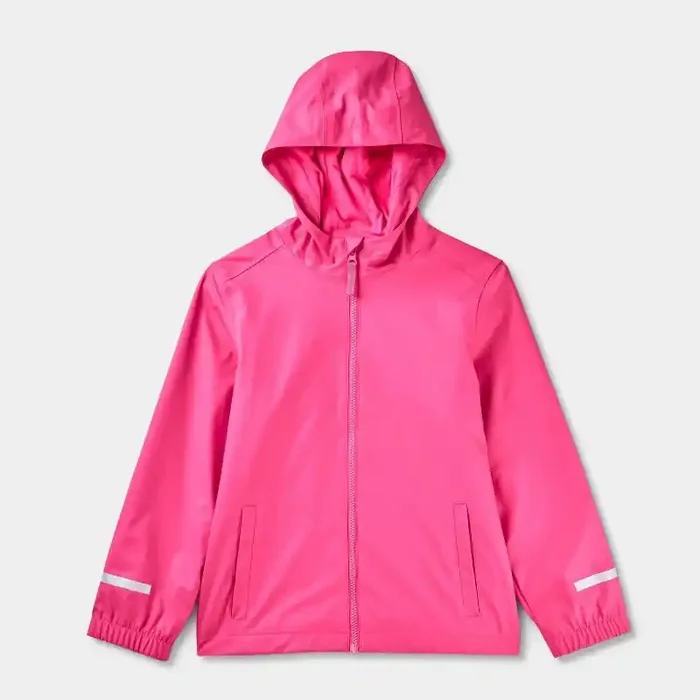 Kids‘ Rain Coat – Cat & Jack™ Dark Pink XS