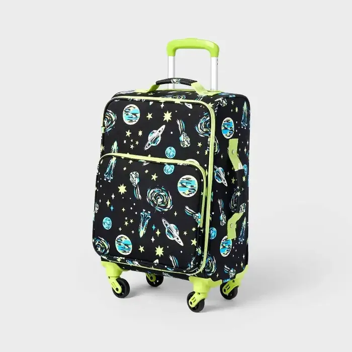 Kids‘ Softside Carry On Spinner Suitcase Space – Cat & Jack™️
