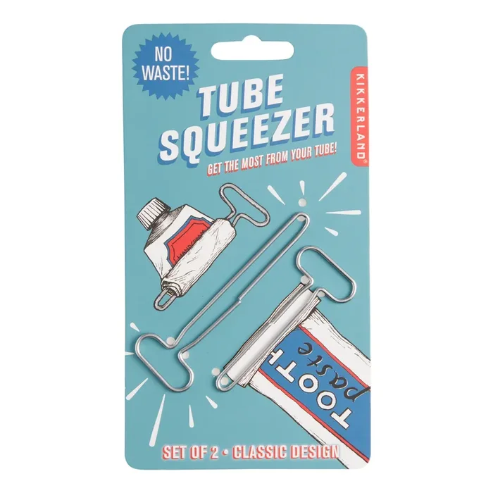Kikkerland Tube Squeezer Keys 2 Pack Set of 2