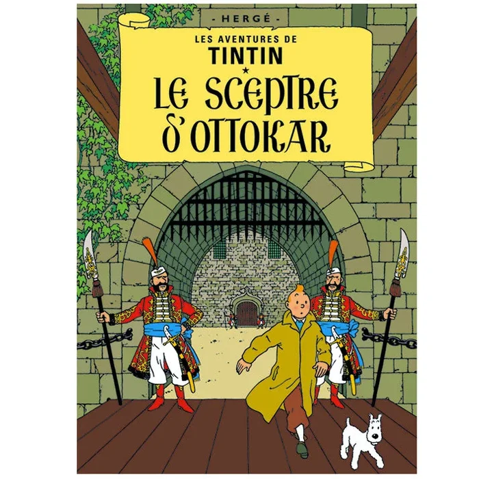 King Ottokar’s Sceptre Tintin Poster