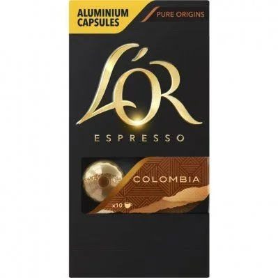 L’Or Espresso Colombia coffee cups