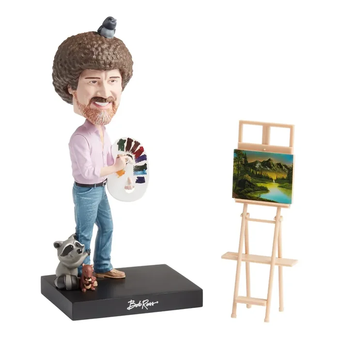 Large Bob Ross Bobblehead