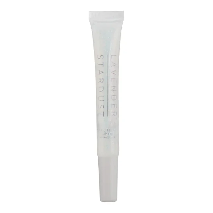 Lavender Stardust Glitter Lip Oil