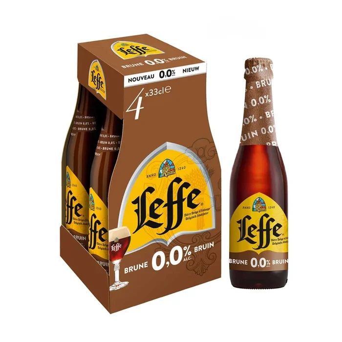 Leffe Brown alcohol free beer
