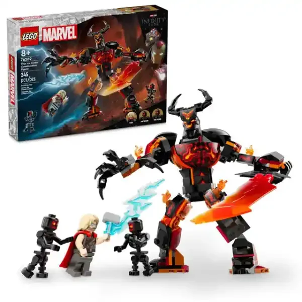 LEGO® THOR VS SURTUR CONSTRUCTION