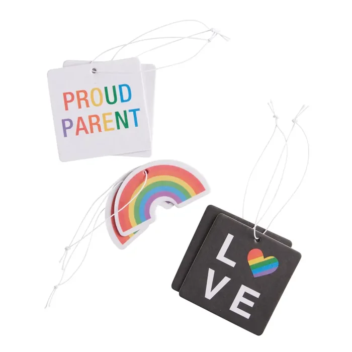 LGBTQ Pride Air Fresheners Set of 3