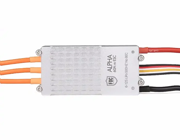 LIGPOWER Alpha 60A 12S V1.2 Multi-Rotor Drone FOC ESC Drone Motor Controller