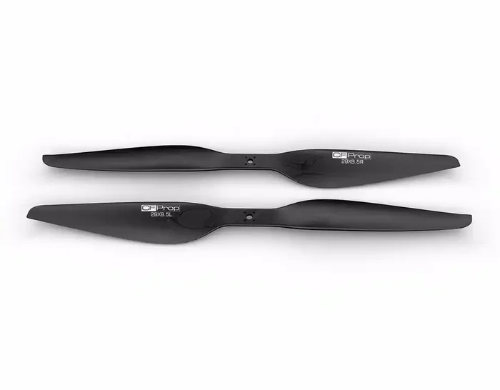 LIGPOWER G29*9.5 Prop-2PCS/PAIR High Quality Glossy Carbon Fiber UAV Drone Propeller
