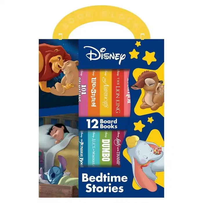 Lilo & Stitch Disney Bedtime Stories – My First Library 12 Book Set (Board Book)