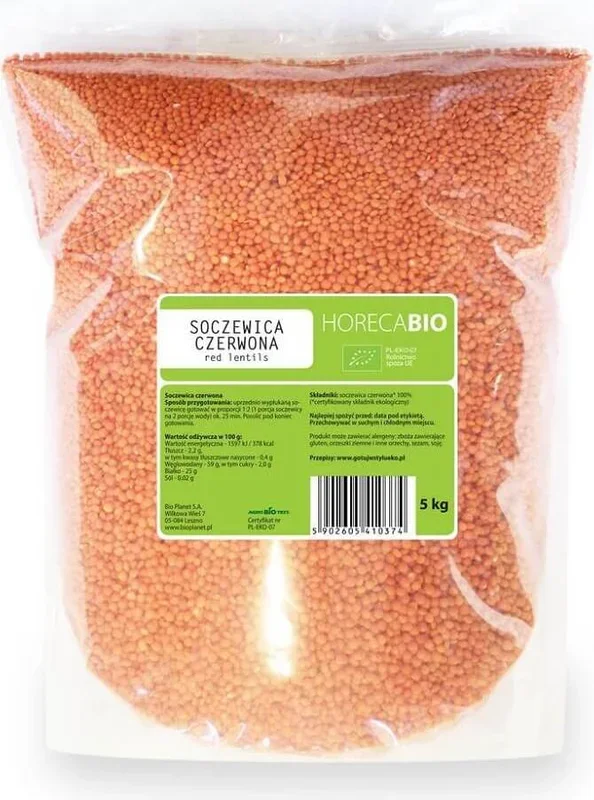 Linsen rot BIO 5 kg – HORECA