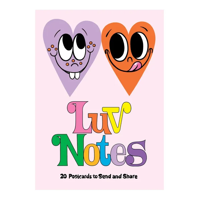 Luv Notes Postcard Book