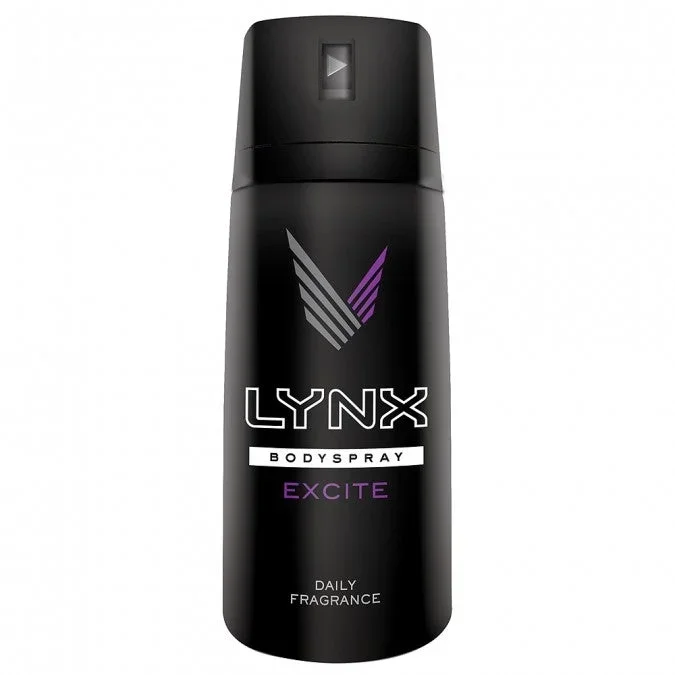 Lynx Deodorant Body Spray Excite 150ml – Case of 6