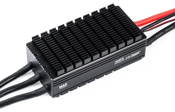 MAD AMPX 260A (5-18S) Drone ESC V2.0 High Power Density Drone ESC Motor Speed Controller