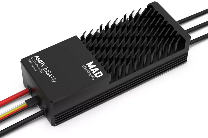MAD FOC AMPX 200A 8-14S Drone ESC High Power Density Drone ESC Motor Speed Controller