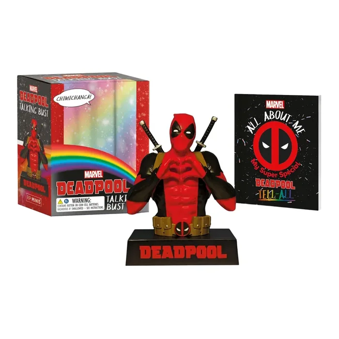 Marvel Deadpool Talking Bust Mini Kit