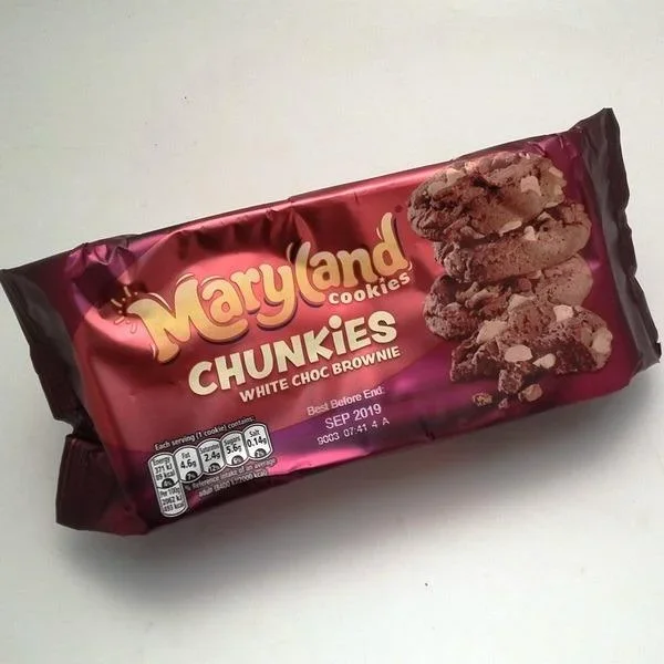 Maryland Chunkies Cookies White Chocolate Brownies 144g – Case of 12