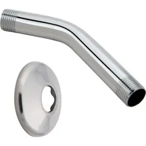 Master Plumber Shower arm/flange 6″ Chrome