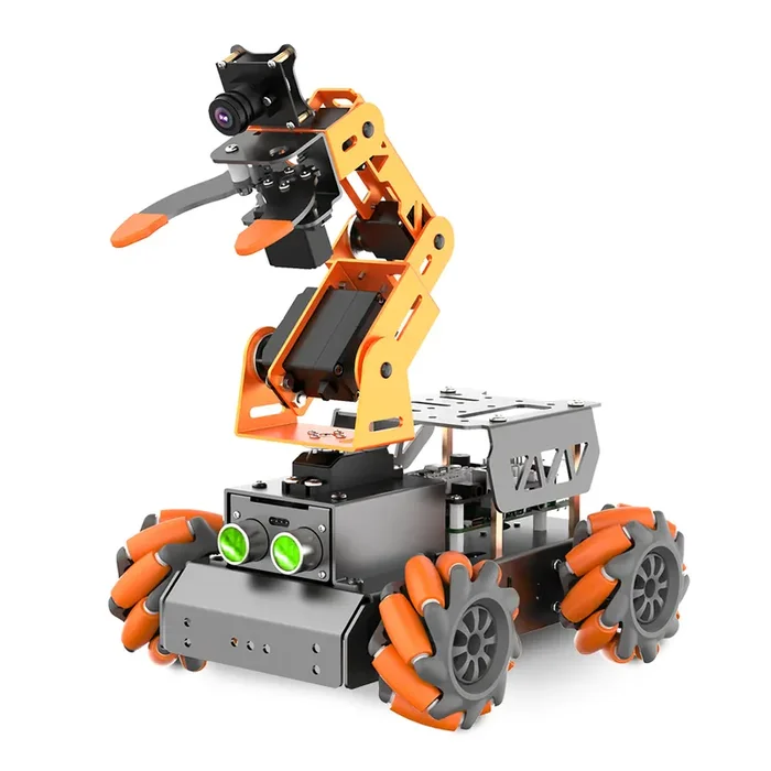 MasterPi Hiwonder AI Vision Robot Arm with Mecanum Wheels Car (without Raspberry Pi 4B)
