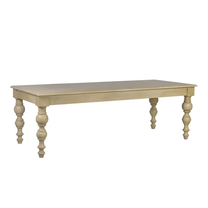 Meadowlark Wood Turned Leg Dining Table