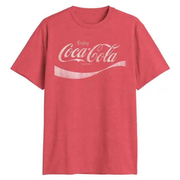 Men‘s Coca-Cola Short Sleeve T-Shirt – Red L