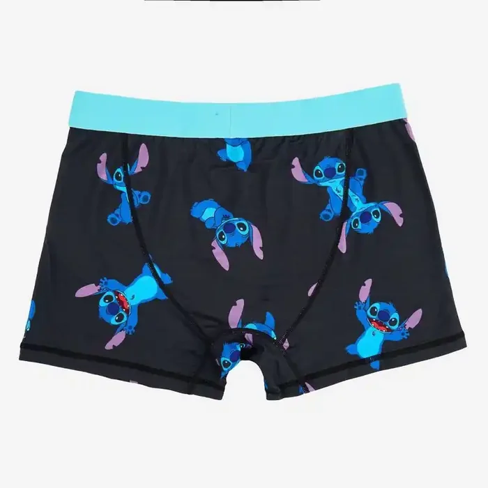 Men‘s Lilo & Stitch Boxer Briefs – Black XL