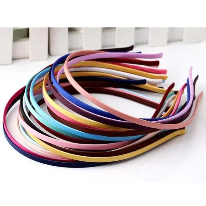 Metallic Hair Bands 25 Piece