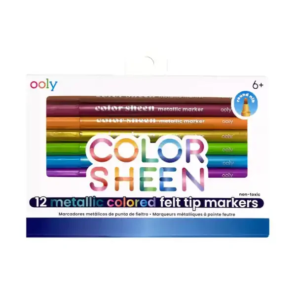 METALLIC MARKERS – SET/12