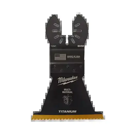 Milwaukee® Open-Lok™ 2 1/2″ Titanium Enhanced Bi-Metal Multi-Material Blade 1pk